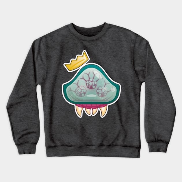 Friendly Vector King-troid Crewneck Sweatshirt by msharris22